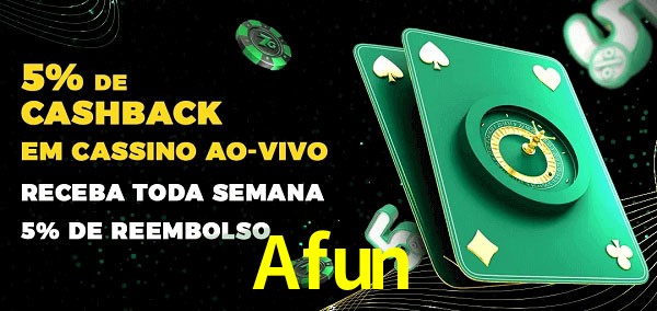 Promoções do cassino ao Vivo Afun